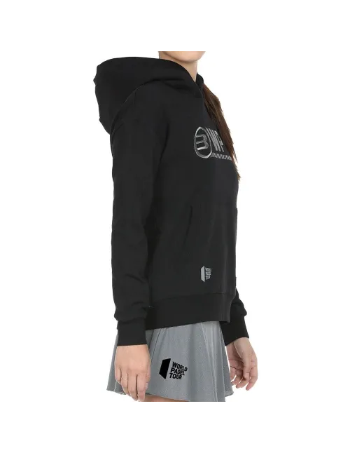 Sudadera Bullpadel Livor Negro | Ofertas de pádel